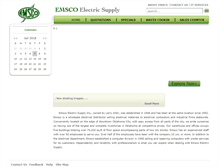 Tablet Screenshot of emscoelectric.com